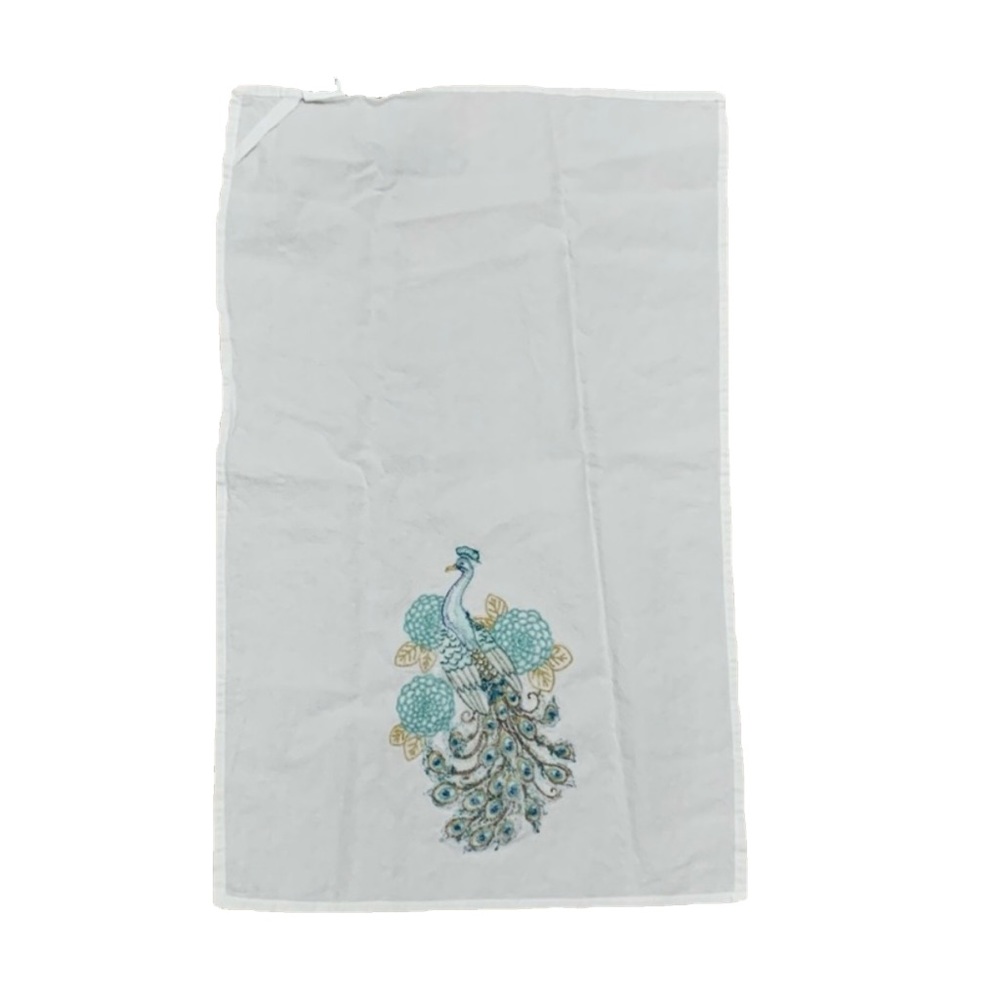 Kay Dee Designs Peacock Embroidered Tea Towel